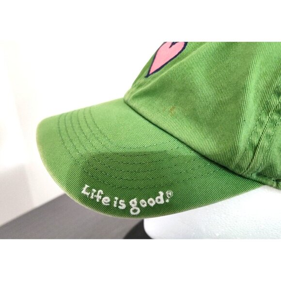 Life Is Good Kids Toddlers 2-4T Heart Adjustable Cap Hat - Picture 7 of 14